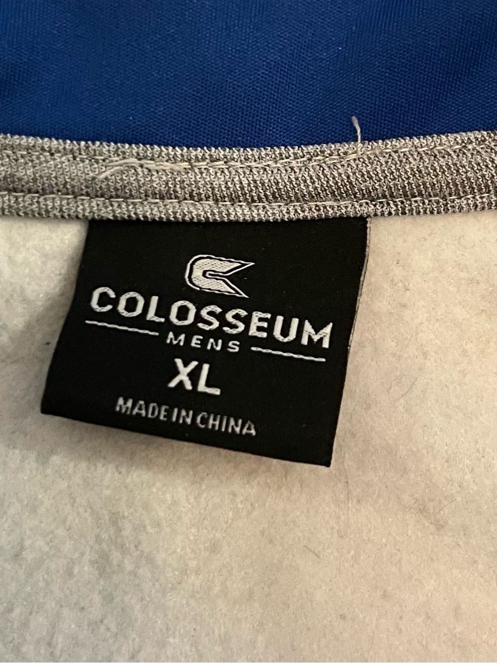 Kansas Jayhawks Colosseum Men 1/4 Zip Pullover Size XL Color Multicolor - Picture 3 of 5